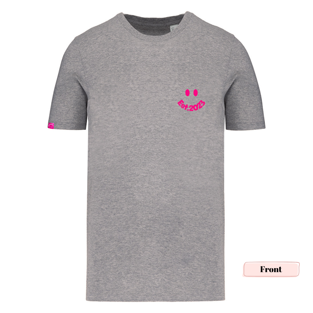 Grey and Neon Pink 'Not Today Hun' T-Shirt - Up to size 5XL (size 26)