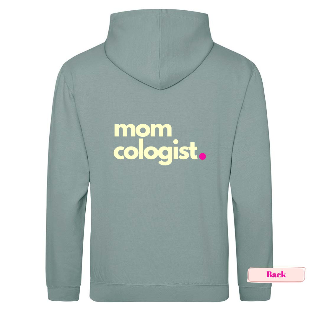 Dusty Green 'Momcologist' Hoodie
