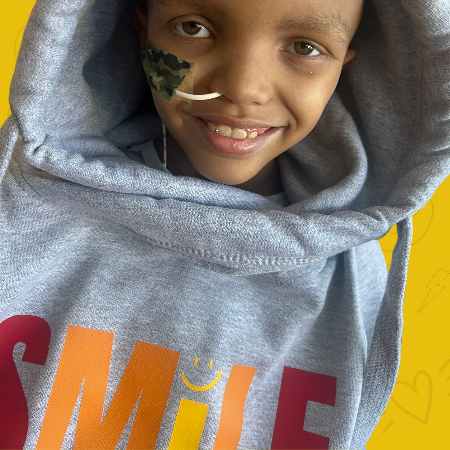 Kaidens Autumn Smile Cowl Hoodie or Sweatshirt