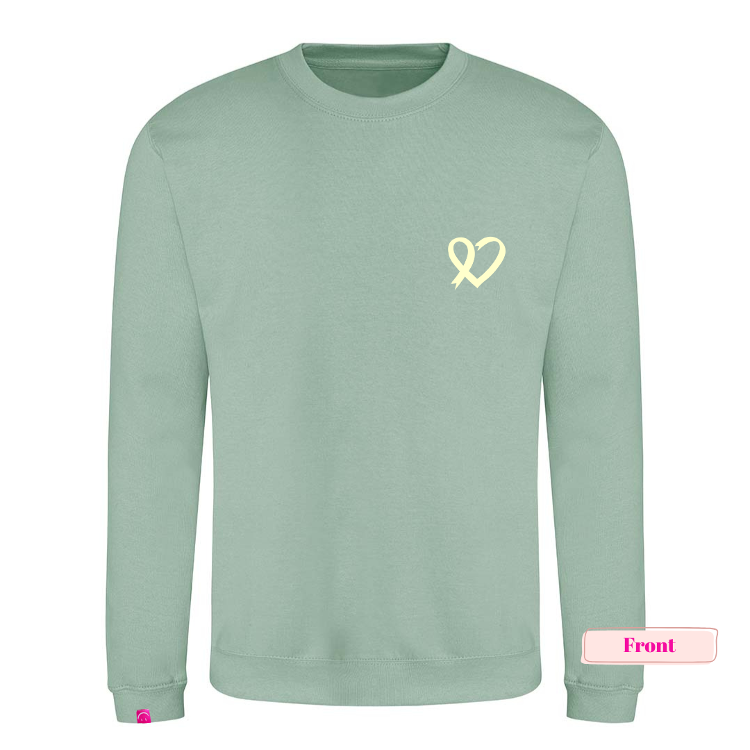 Dusty Green and Cream Momcologist Sweatshirt