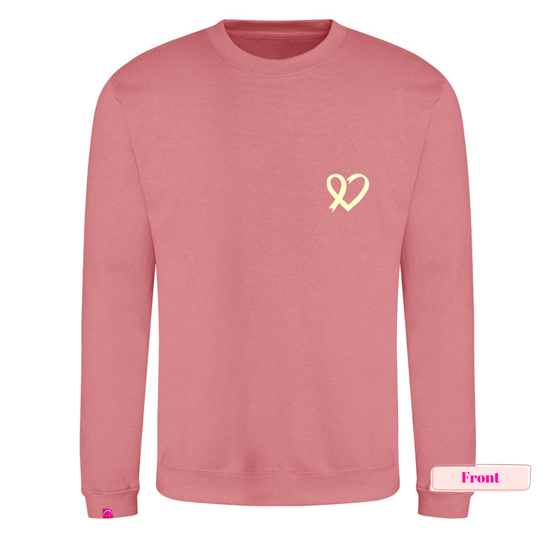Dusty Pink and Cream Momcologist Sweatshirt