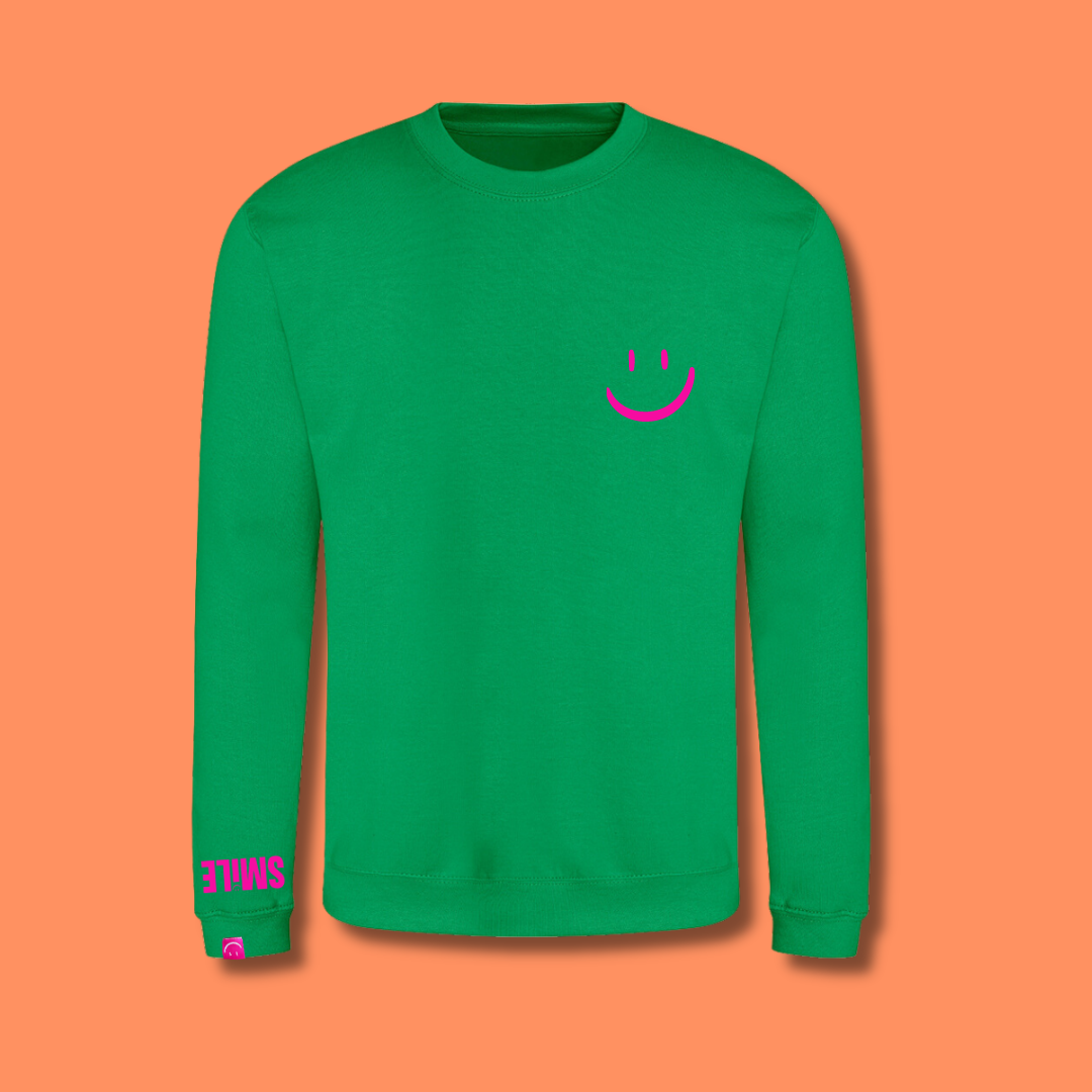 Green and Neon Pink 'You've Got This' Sweatshirt
