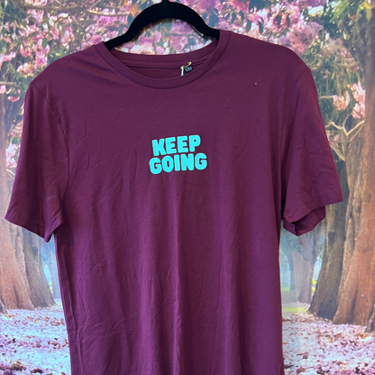Keep Going Flamingo Tee - MEDIUM