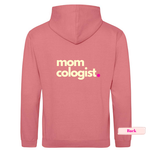 Dusty Pink 'Momcologist' Hoodie