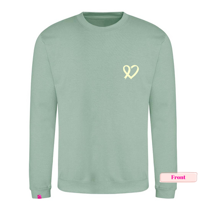 Dusty Green and Cream Momcologist Sweatshirt