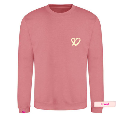 Dusty Pink and Cream Momcologist Sweatshirt